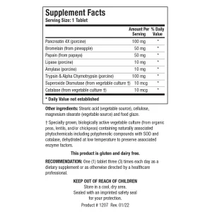 Intenzyme Forte™ - 100 Tablets - Biotics Research - Image 2