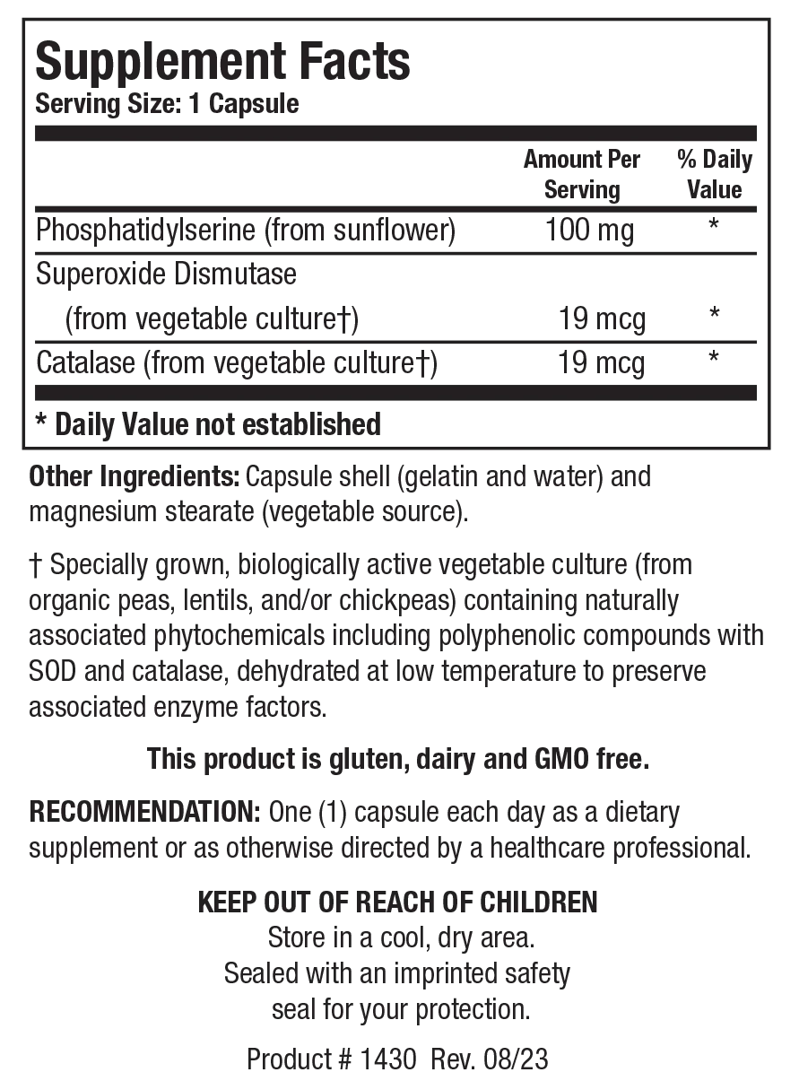 Phosphatidylcholine, 100 Softgels - Biotics Research - Image 2