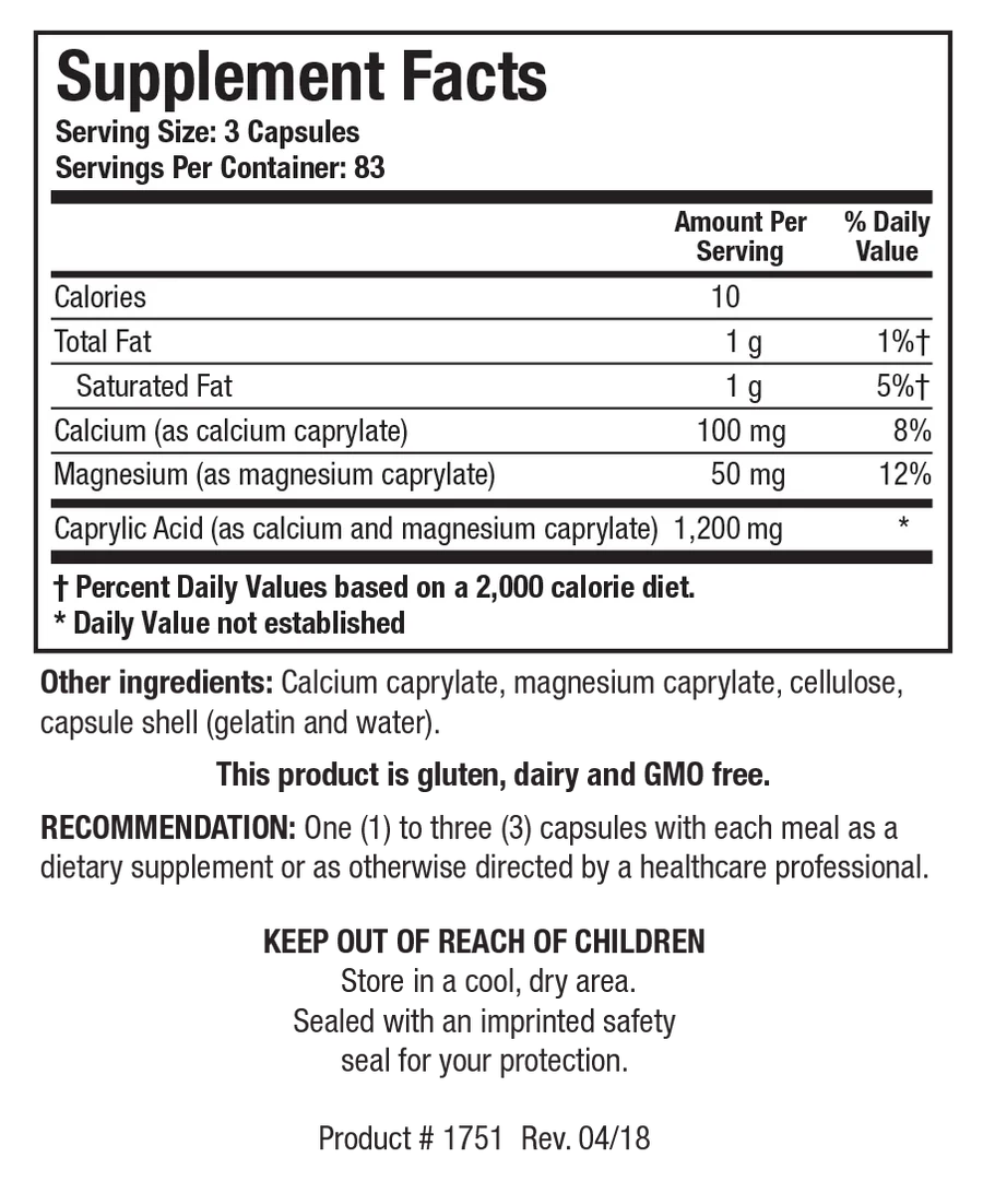 Caprin - 100 Capsules - Biotics Research - Image 2