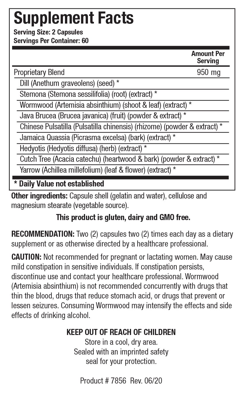 Dysbiocide® Capsules - 120 Capsules - Biotics Research - Image 2