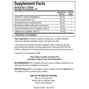 Gluterase®, 60 Tablets - Biotics Research - Image 2