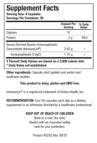Immuno-gG SBI (120 cap) - Biotics Research