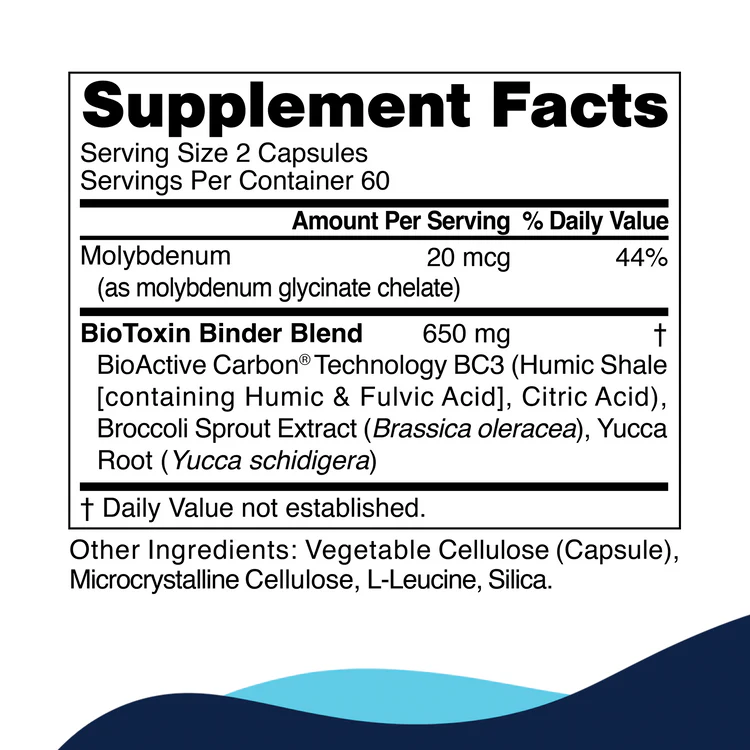 BioToxin Binder -  120 Capsules - CellCore