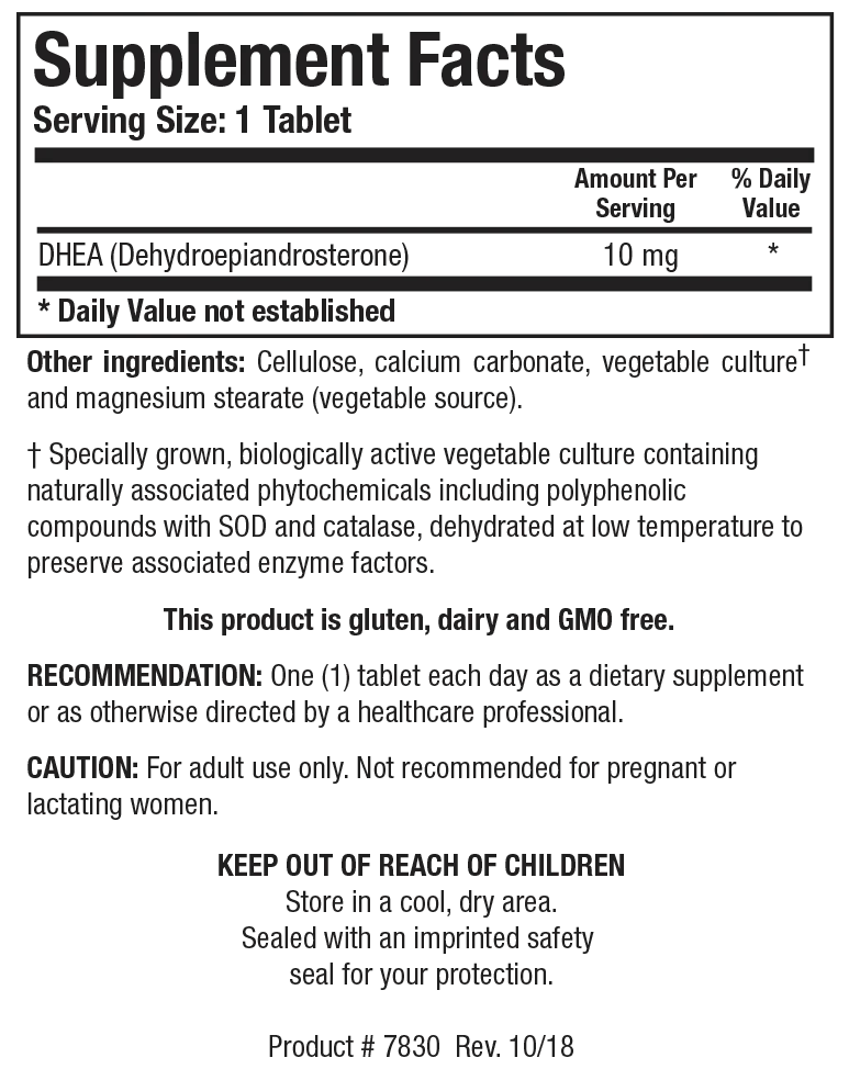 DHEA 10 mg