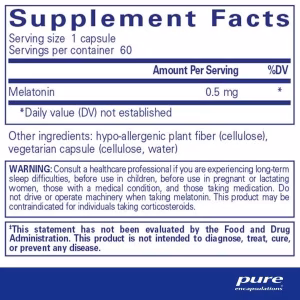 Melatonin 0.5 Mg - Image 2